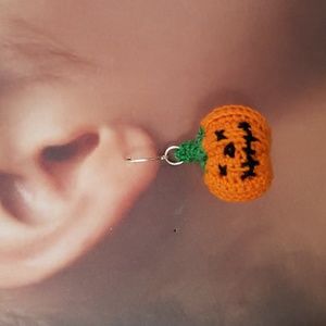 Pumpkin earrings